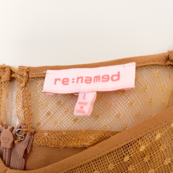 Boho Mustard Yellow Dress - Picture 4 of 4